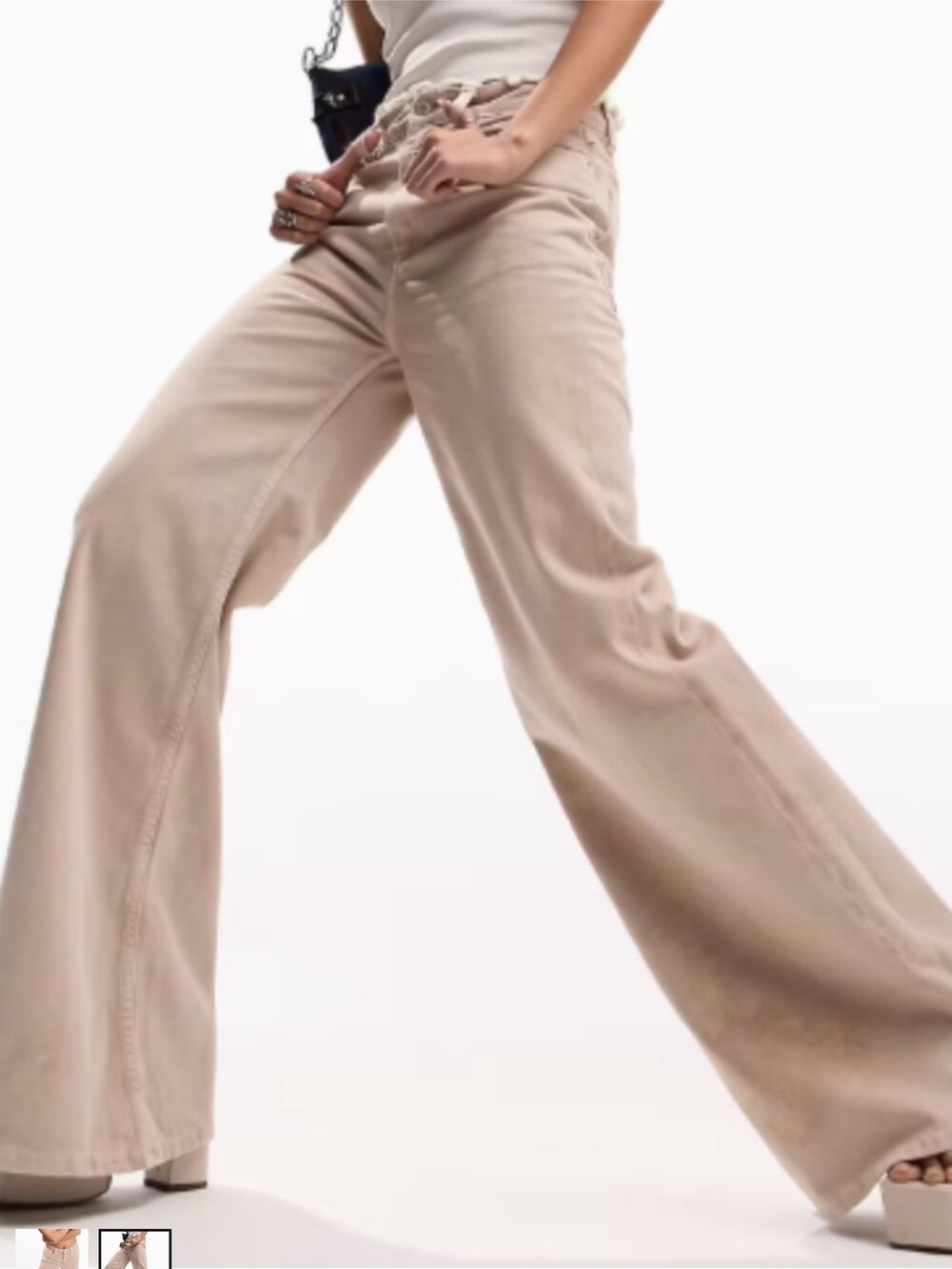 ASOS wide-leg jeans (NWT)